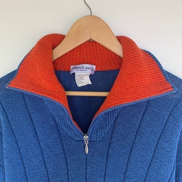 Bullock & Jones Quarter Zip Knit Sweater - Picture 4 of 8